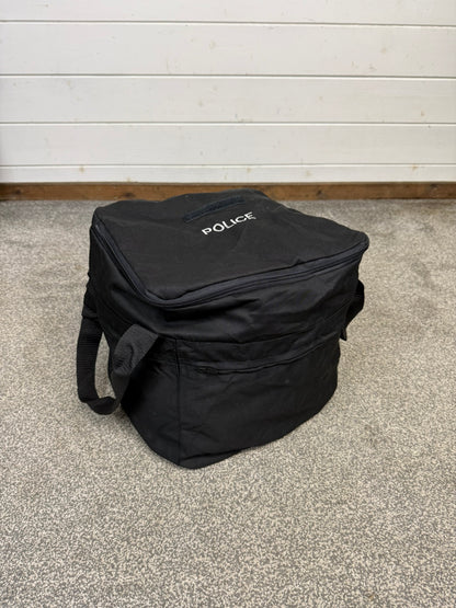 Ex Police Riot Helmet Storage Transport Bag BADGED Collector TV Film Display