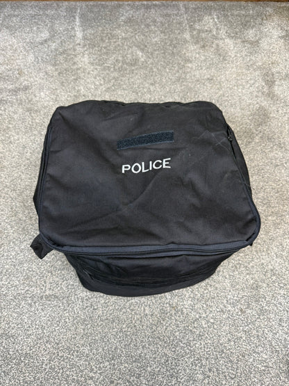 Ex Police Riot Helmet Storage Transport Bag BADGED Collector TV Film Display