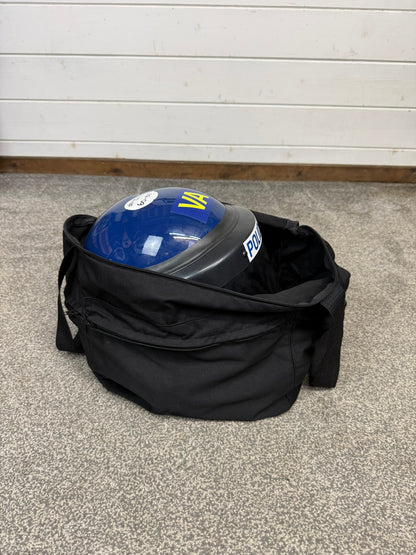 Ex Police Riot Helmet Storage Transport Bag BADGED Collector TV Film Display