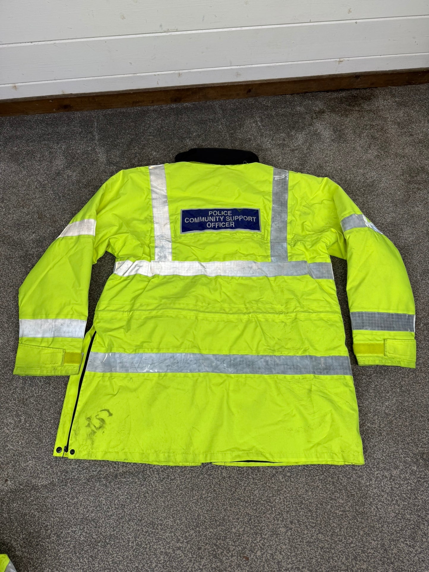 4x Ex Police Hi-Vis Waterproof Jacket Coat Job Lot BADGED Mixed Bundle