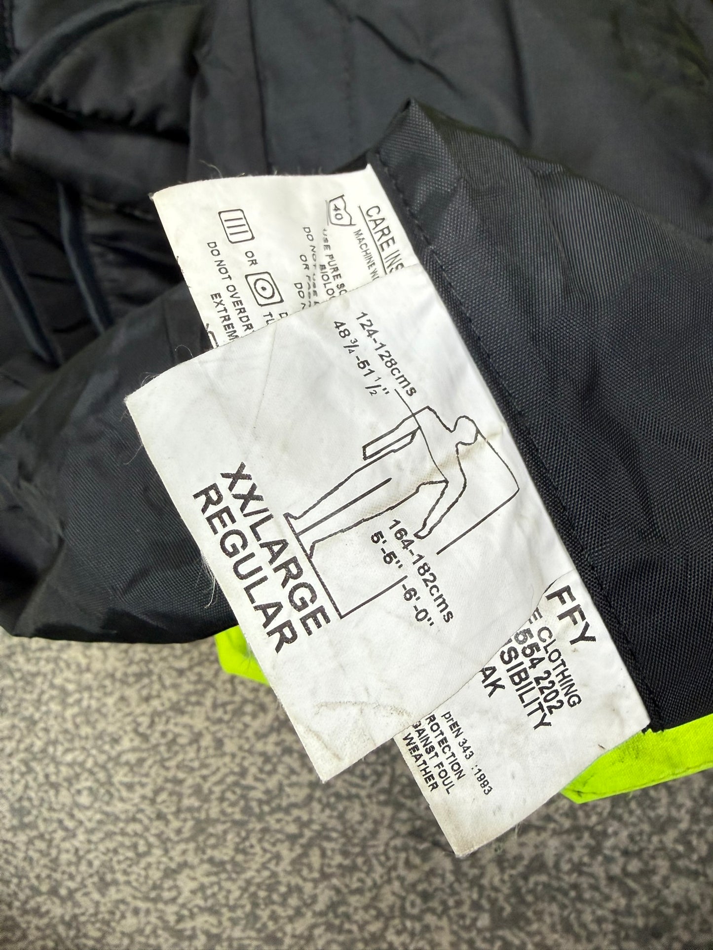 4x Ex Police Hi-Vis Waterproof Jacket Coat Job Lot BADGED Mixed Bundle
