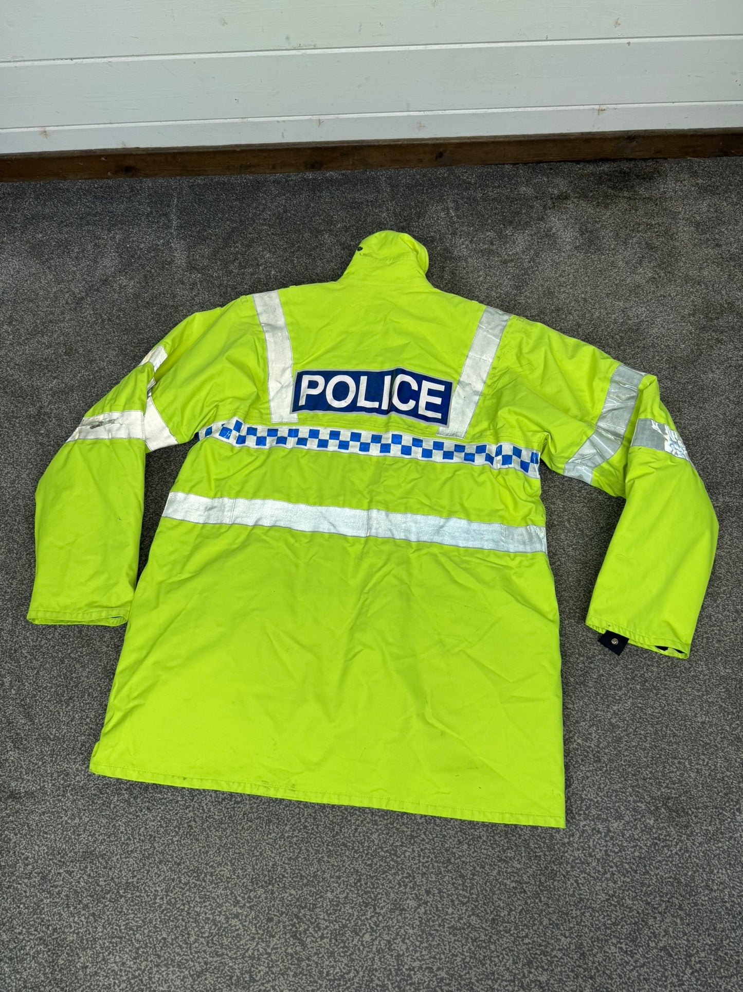 4x Ex Police Hi-Vis Waterproof Jacket Coat Job Lot BADGED Mixed Bundle