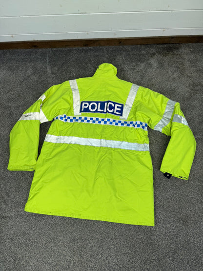4x Ex Police Hi-Vis Waterproof Jacket Coat Job Lot BADGED Mixed Bundle