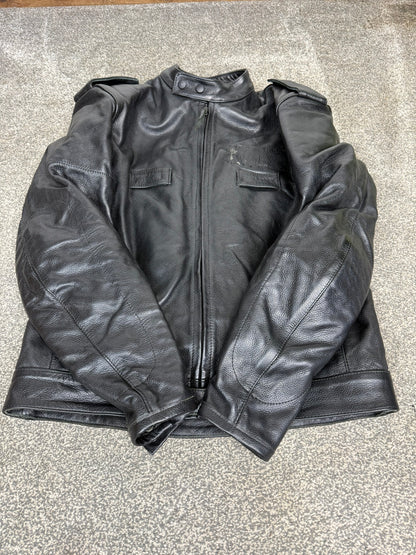 Ex Police Hideout Motorcycle Leathers 2 Piece Jacket & Trousers Motorbike Biker Suit