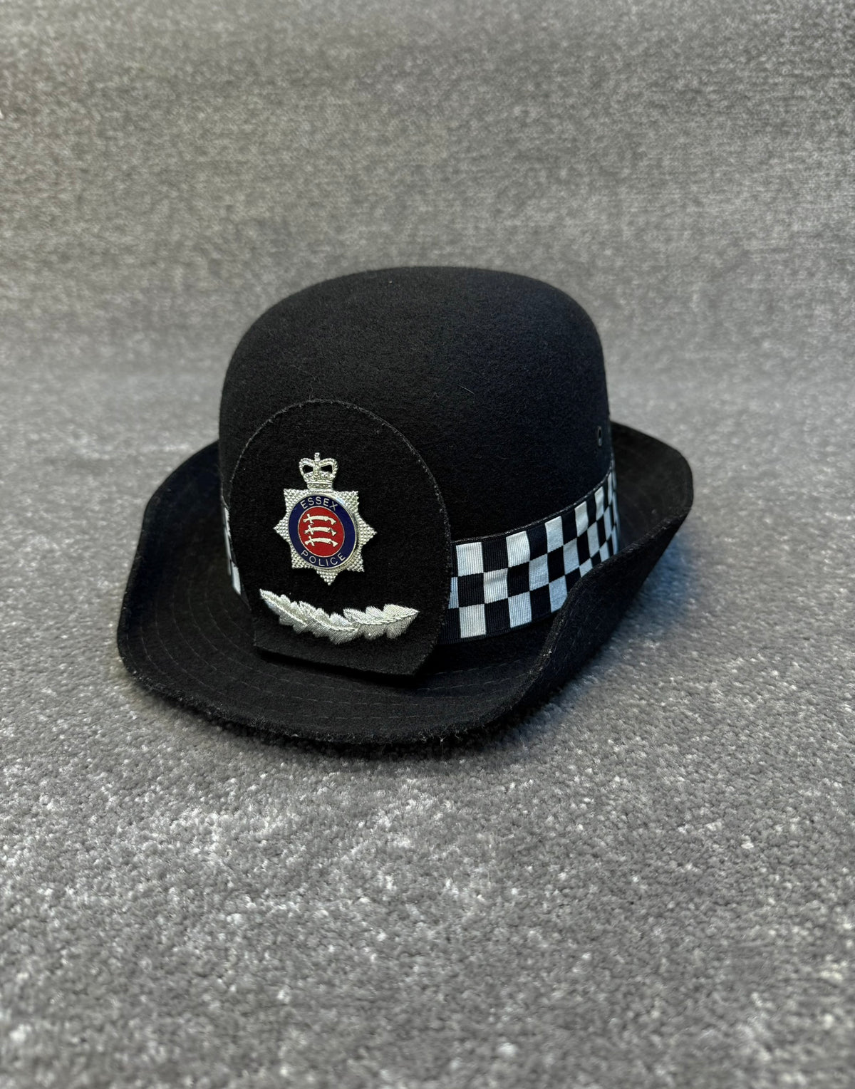 Ex Essex Police Assistant Chief Constable WPC Bowler Hat 58cm BADGED Film TV Uniform