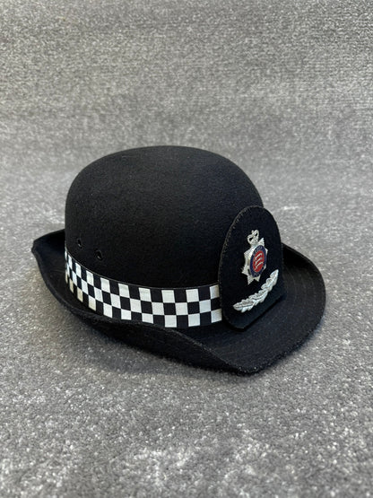 Ex Essex Police Assistant Chief Constable WPC Bowler Hat 58cm BADGED Film TV Uniform