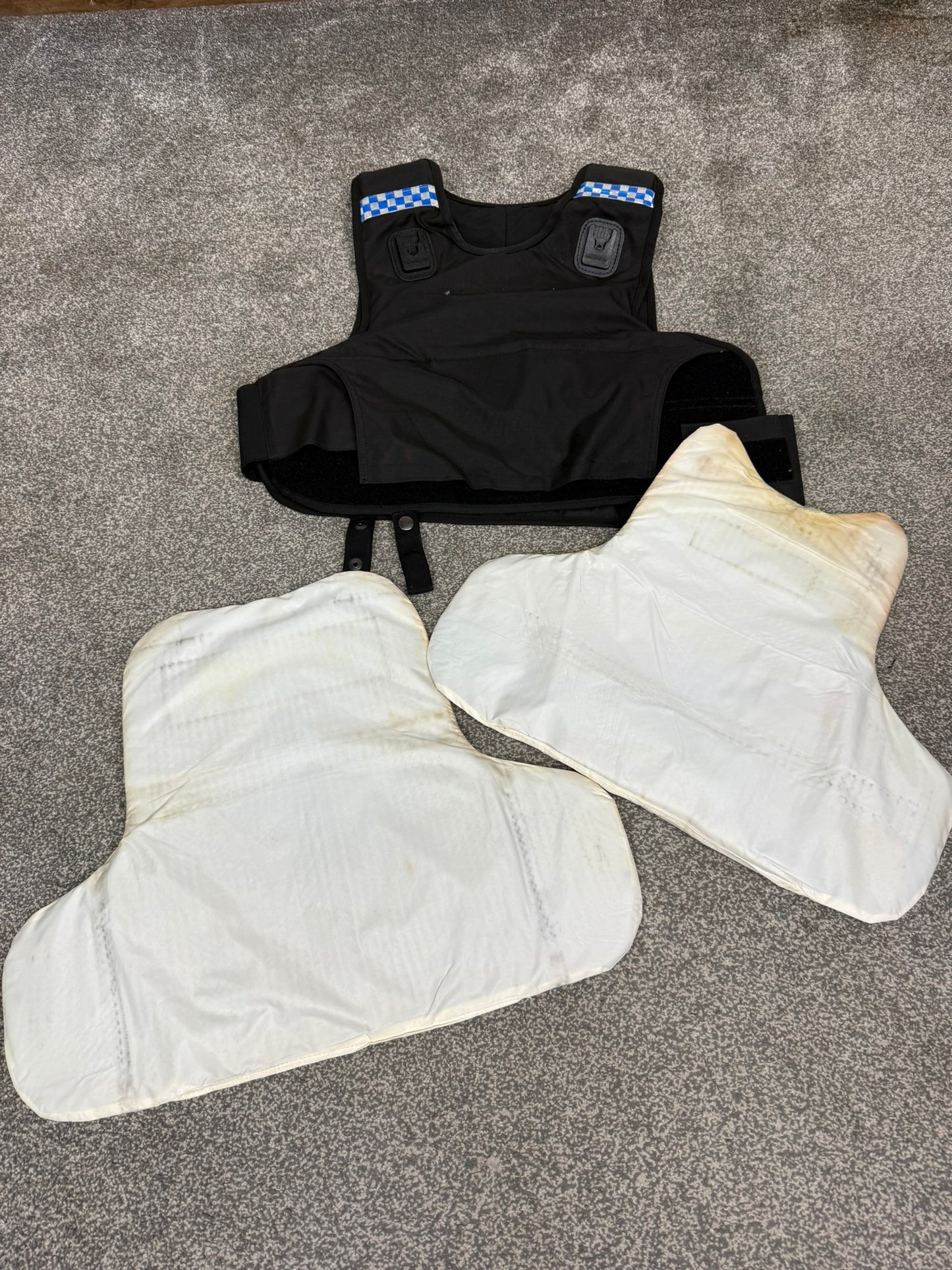 Ex Police Mehler Body Armour Vest Anti Stab & Ballistic HG1A & KR1 Security - LARGE