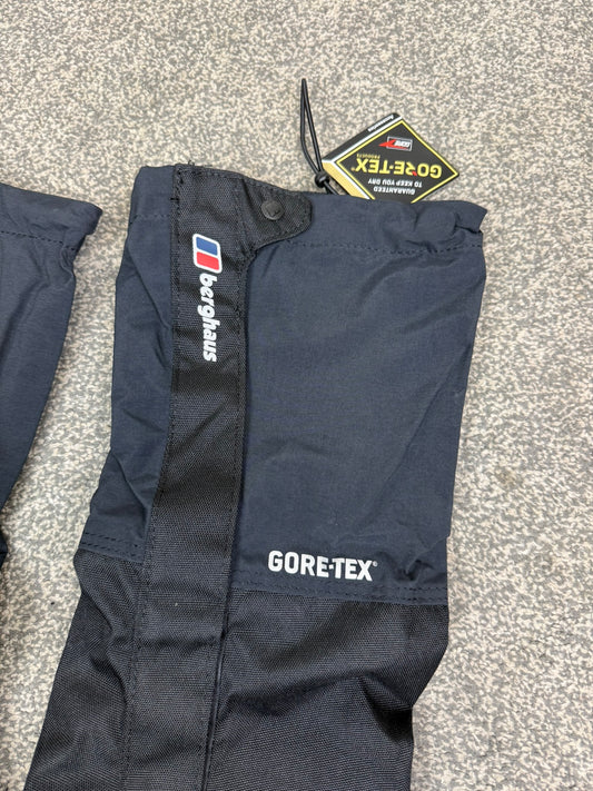 Berghaus Gore-Tex GTX II Boot Gaiters - Black - L/XL Long