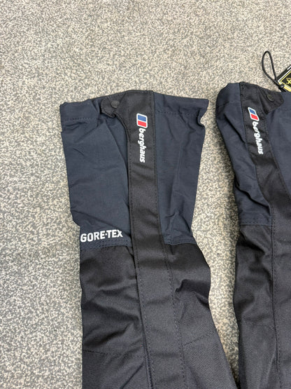 Berghaus Gore-Tex GTX II Boot Gaiters - Black - L/XL Long