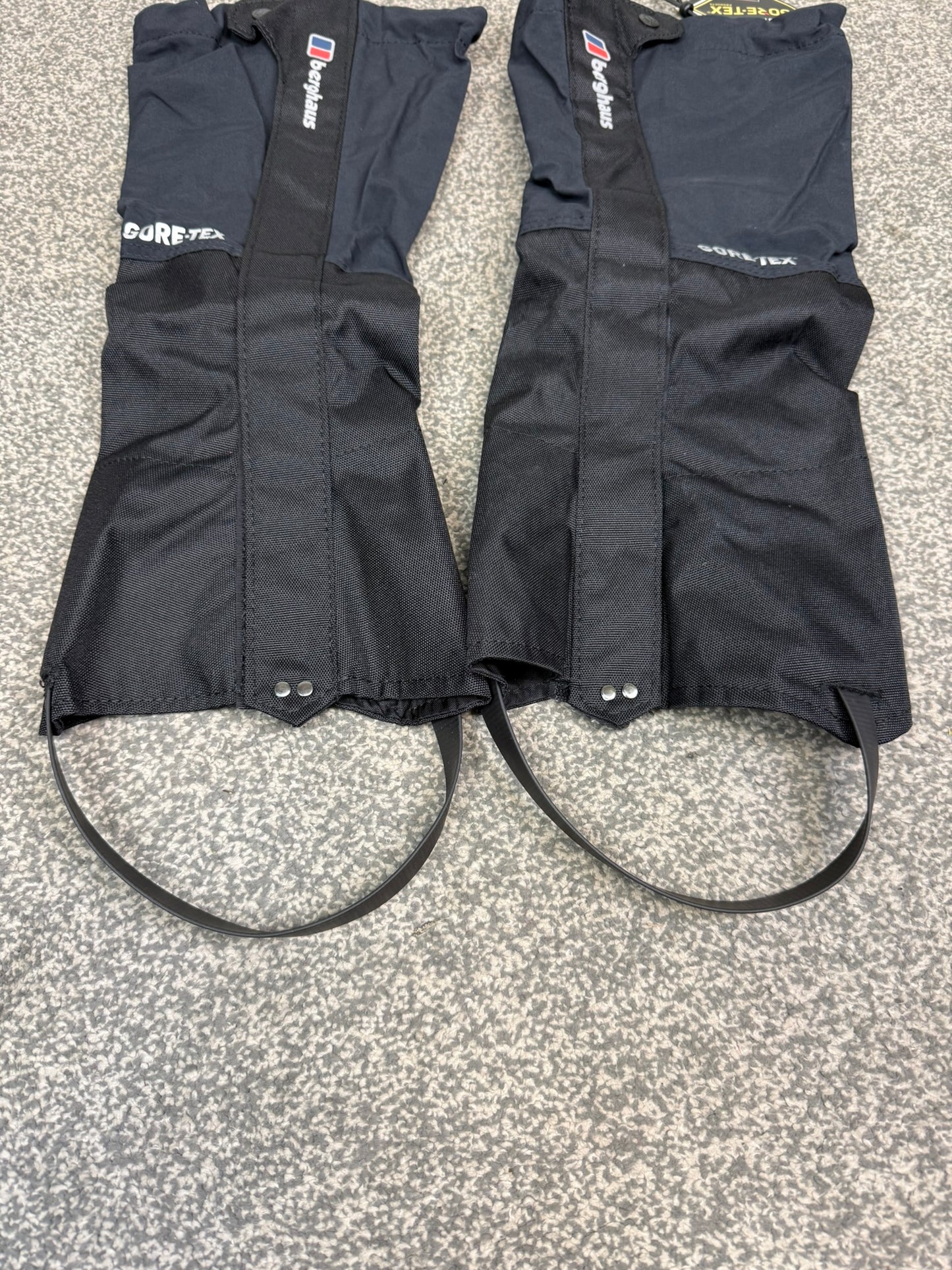 Berghaus Gore-Tex GTX II Boot Gaiters - Black - L/XL Long