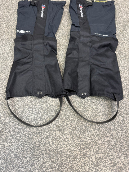 Berghaus Gore-Tex GTX II Boot Gaiters - Black - L/XL Long