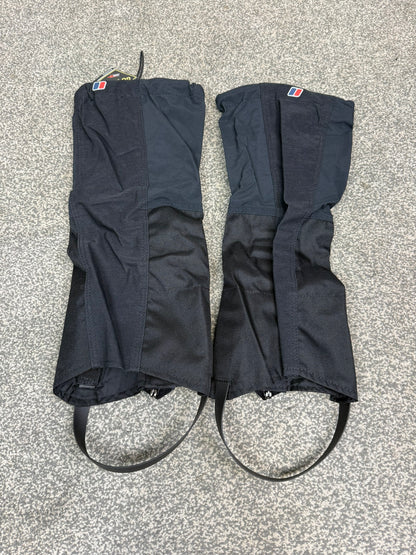 Berghaus Gore-Tex GTX II Boot Gaiters - Black - L/XL Long