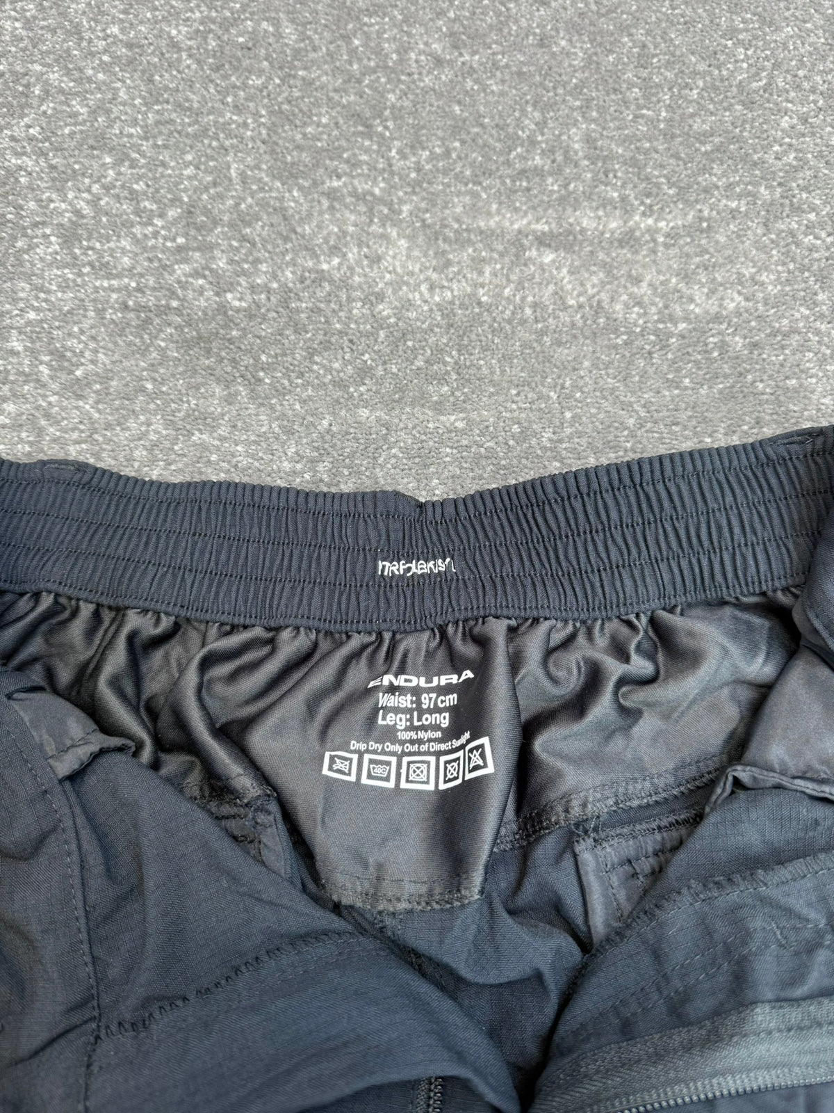 Endura Cycling Trousers 38" Ripstop Ex Police Cargo Bike Trousers