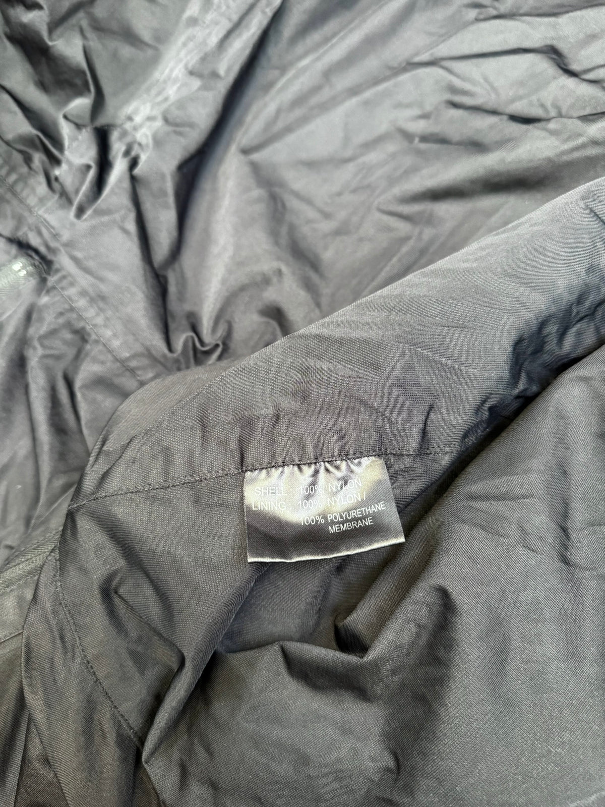Black Waterproof Jacket Smock (Maybe Arktis Avenger) Ex Police Security - LARGE