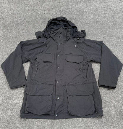 Black Waterproof Jacket Smock (Maybe Arktis Avenger) Ex Police Security - LARGE