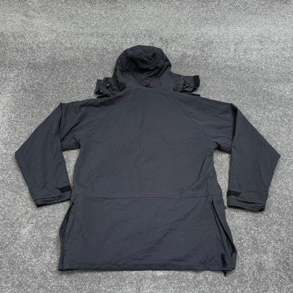 Black Waterproof Jacket Smock (Maybe Arktis Avenger) Ex Police Security - LARGE