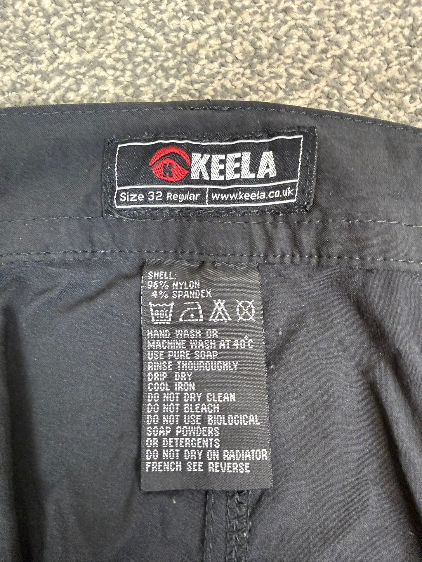 Ex Police Keela Lightweight Op Cargo Trousers 32" Waist Security Patrol