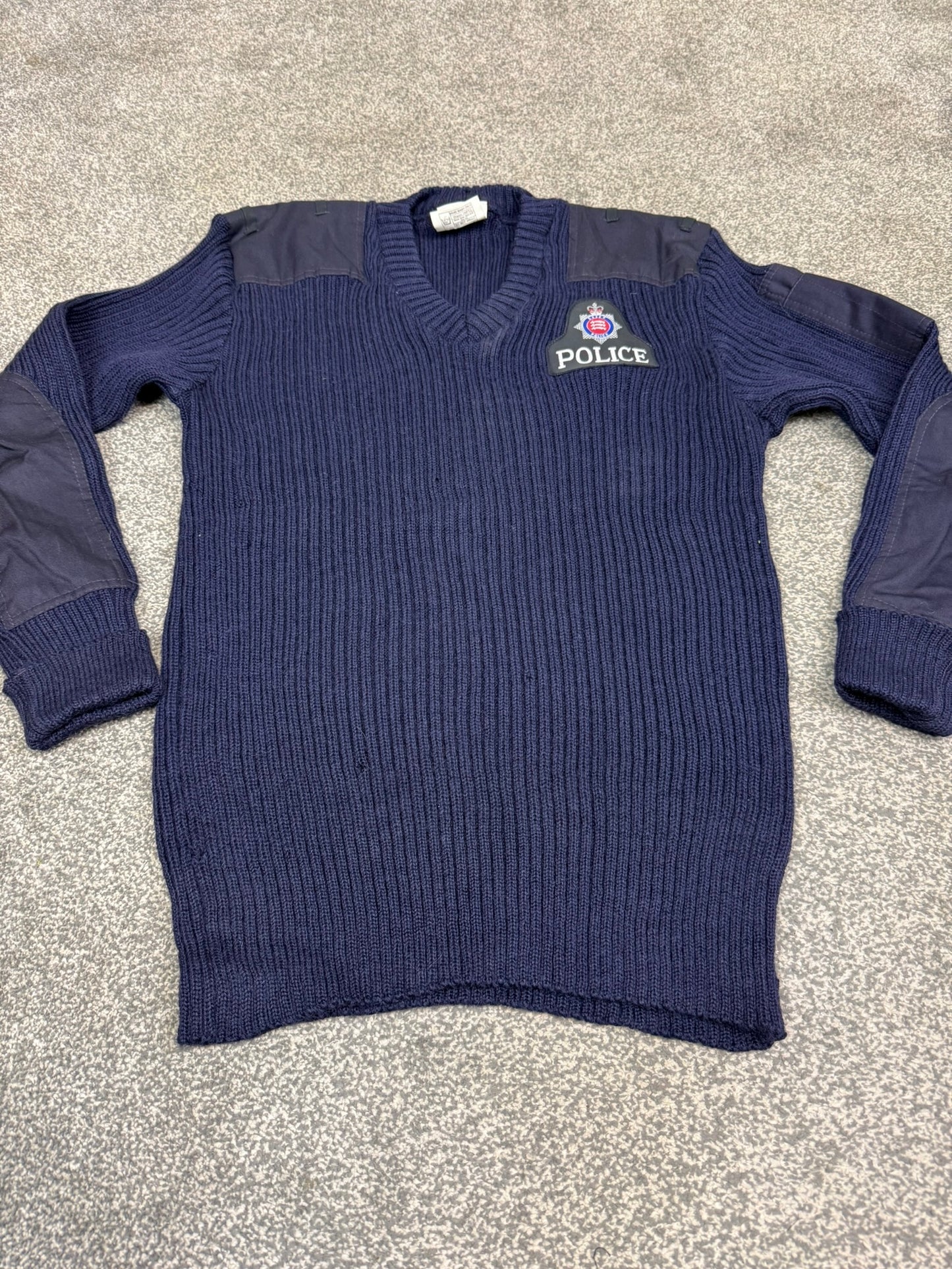 Ex Essex Police Pullover Commando Wool Jumper Collector Film TV Display