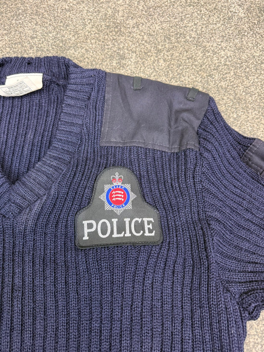 Ex Essex Police Pullover Commando Wool Jumper Collector Film TV Display