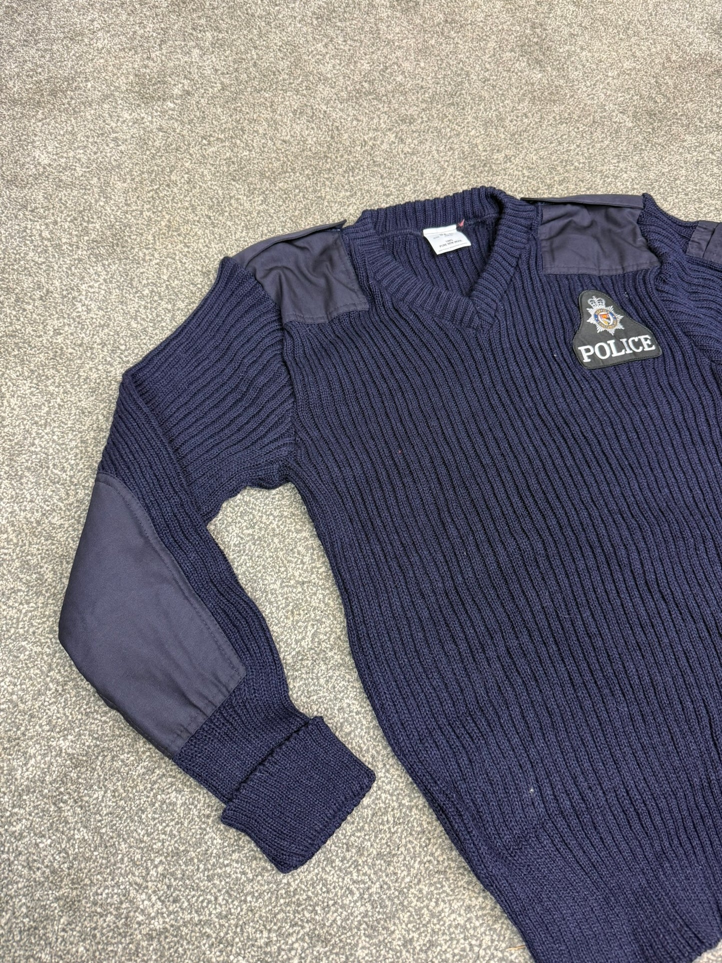 Ex Norfolk Constabulary Police Pullover Commando Wool Jumper Collector Film TV Display