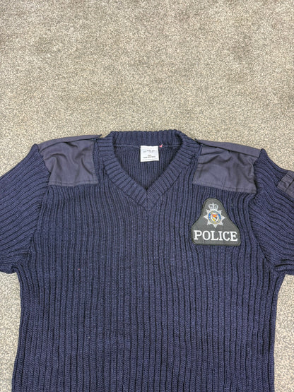 Ex Norfolk Constabulary Police Pullover Commando Wool Jumper Collector Film TV Display