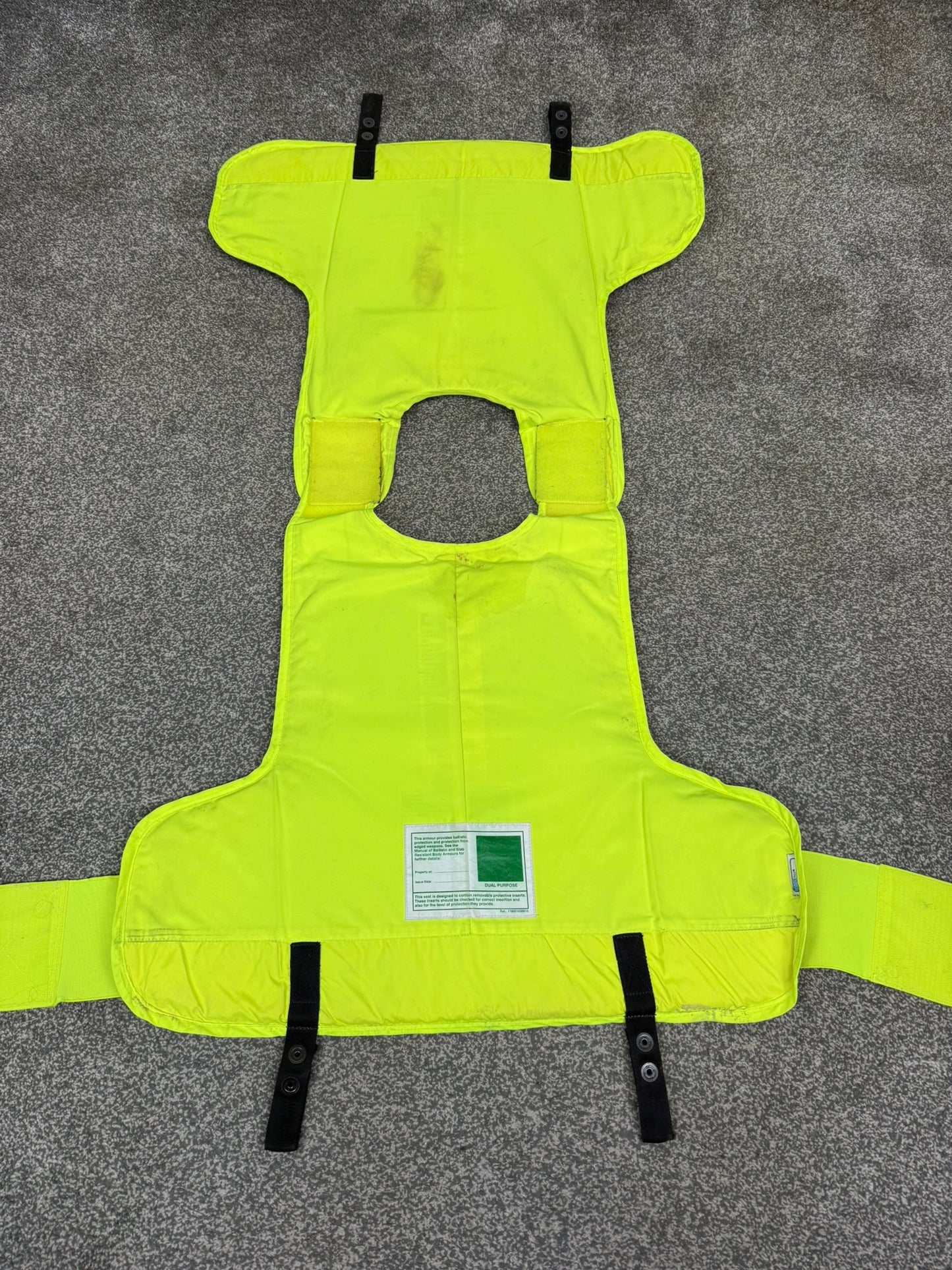 Ex Police Mehler Body Armour Vest Anti Stab & Ballistic HG1A & KR1 Security - X LARGE