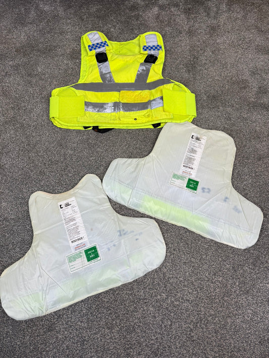 Ex Police Mehler Body Armour Vest Anti Stab & Ballistic HG1A & KR1 Security - X LARGE