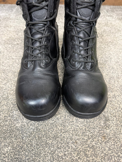 Ex Police Magnum Stealth Force 6.0 Combat Boots Black Leather UK 9 Security
