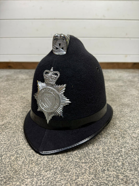 Obsolete Norfolk Constabulary Police Bobby Custodian Helmet Film Collectible