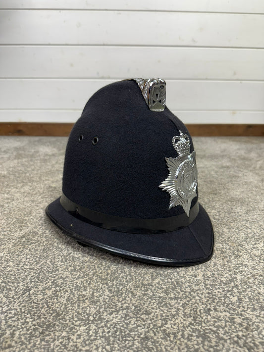 Obsolete Norfolk Constabulary Police Bobby Custodian Helmet Film Collectible