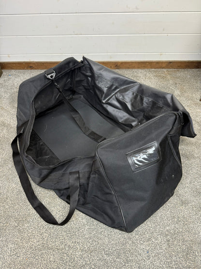 Ex Police Black Holdall Bag Duffle Kit Bag Gym Security Travel
