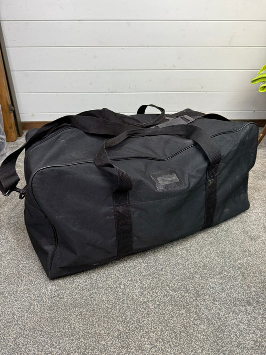 Ex Police Large Black Holdall Bag Duffle Kit Bag Gym Security Travel