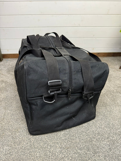 Ex Police Large Black Holdall Bag Duffle Kit Bag Gym Security Travel