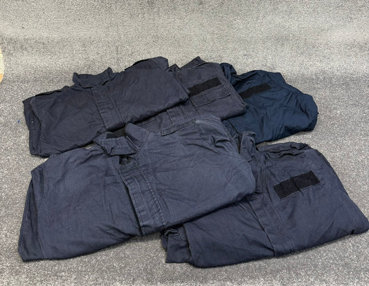 Ex Police Riot Coveralls x5 Mixed Bundle - Airsoft Paintball Work Mechanic Overalls Boiler Suit