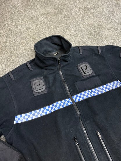 Ex Police Black Fleece Tornado Jumper Security Film TV Riding Marshall