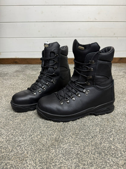 Altberg Peacekeeper P3 VS Black Leather Waterproof Combat Boots Size UK 8