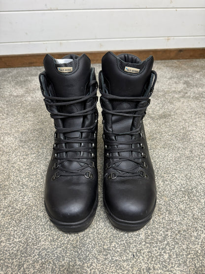 Altberg Peacekeeper P3 VS Black Leather Waterproof Combat Boots Size UK 8