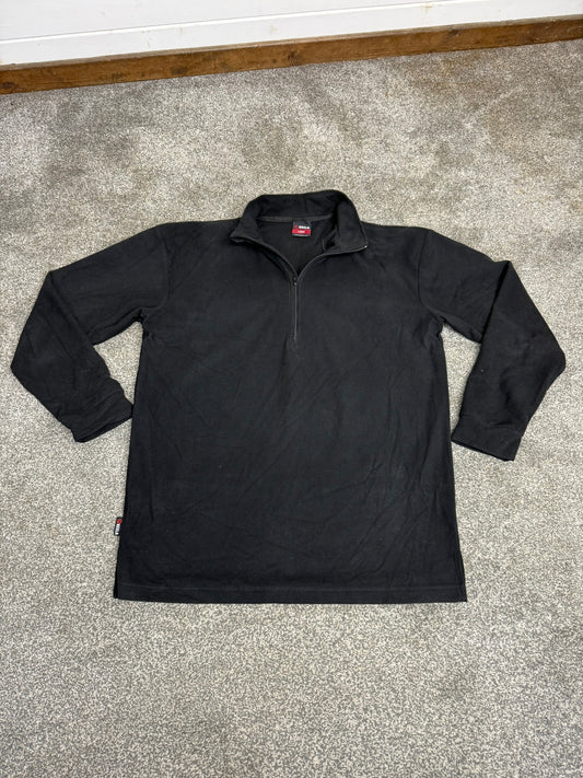 Ex Police Keela Black Micro Fleece Lightweight Hiking Top - Large