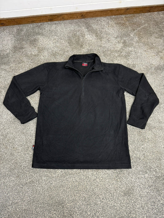 Ex Police Keela Black Micro Fleece Lightweight Hiking Top
