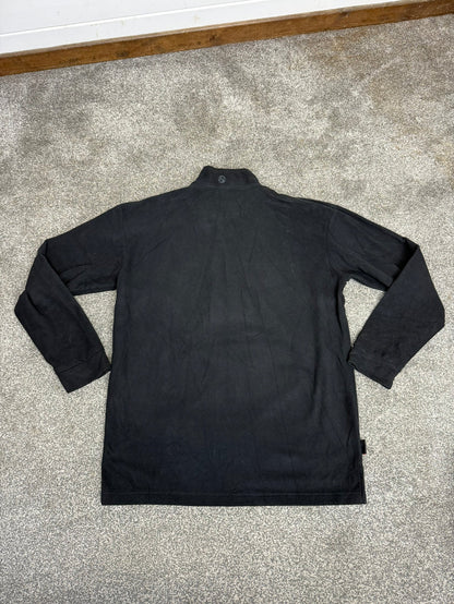 Keela Micro Fleece Black Lightweight Ex Police Hiking Work Baselayer Top