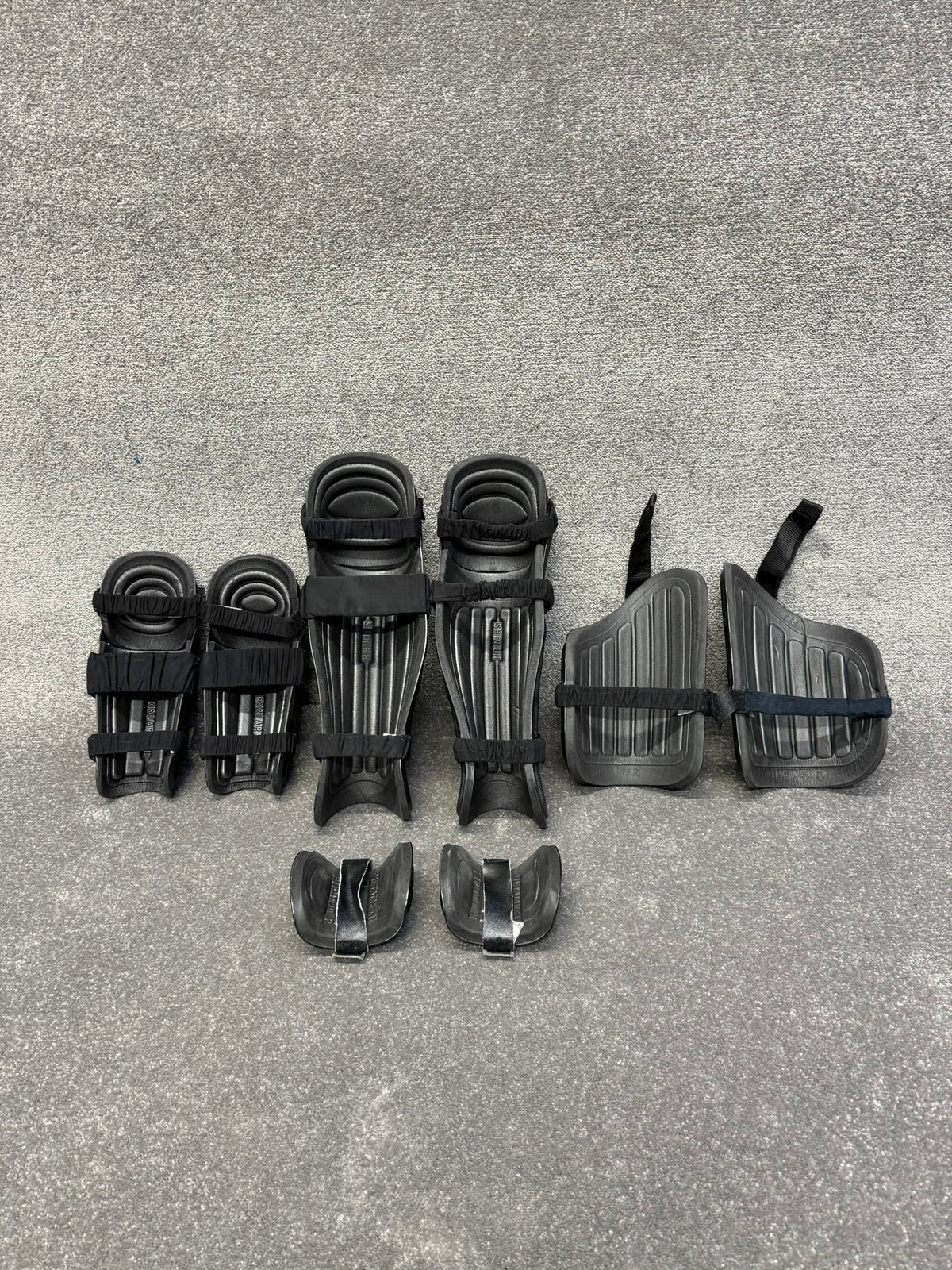 Ex Police Riot Guard Set Arms Thigh Leg & Foot Protection Security Dog Handler Paintball Airsoft