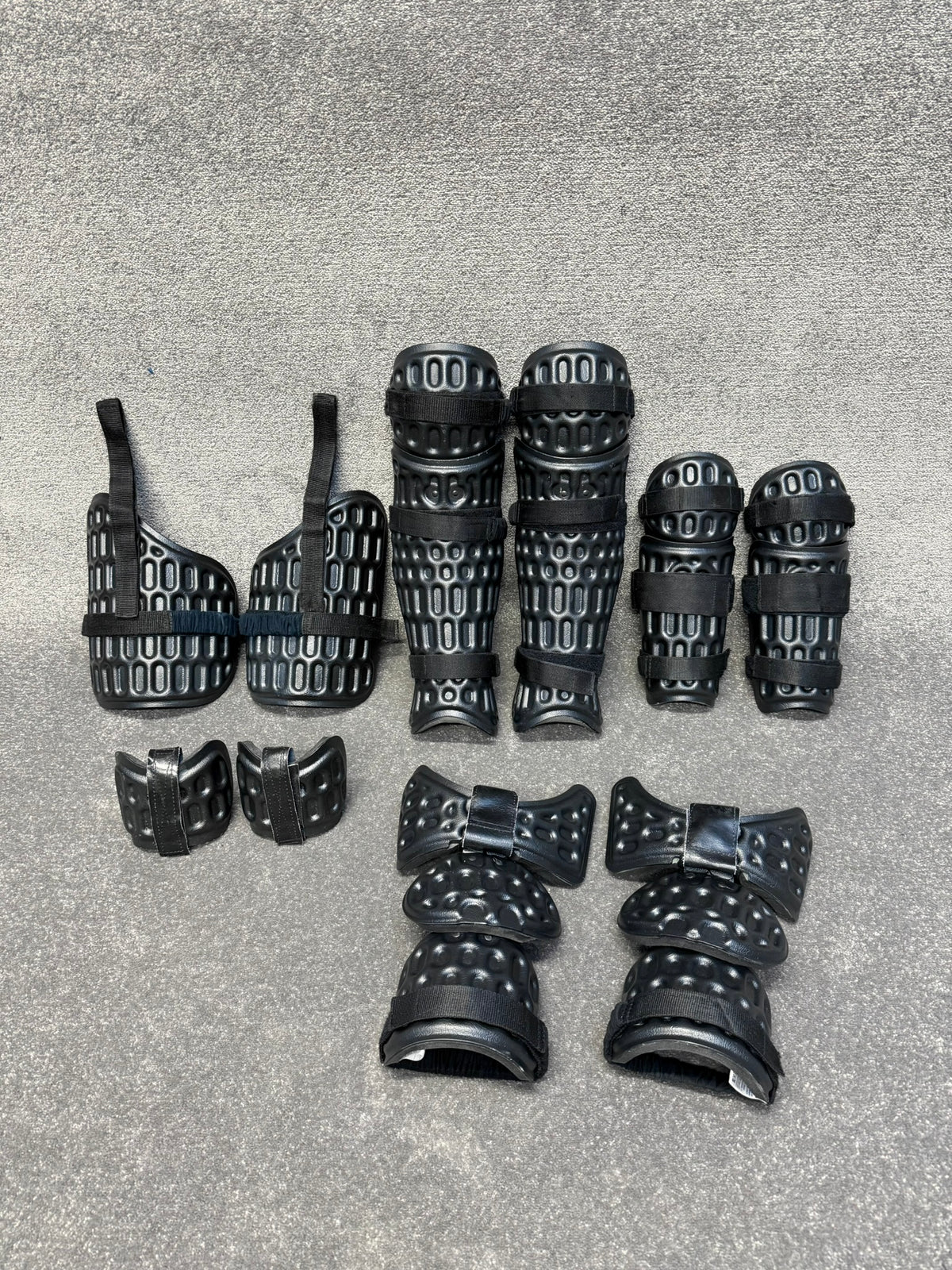 Ex Police Riot Guard Set Arms Thigh Leg Foot & Shoulder Protection Security Dog Handler Paintball Airsoft
