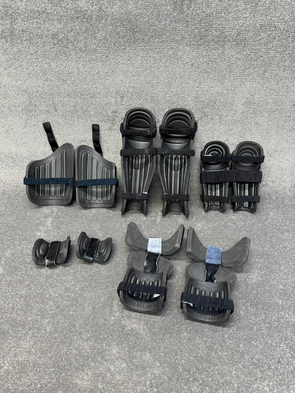 Ex Police Riot Guard Set Arms Thigh Leg Foot & Shoulder Protection Security Dog Handler Paintball Airsoft