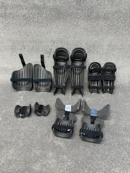 Ex Police Riot Guard Set Arms Thigh Leg Foot & Shoulder Protection Security Dog Handler Paintball Airsoft