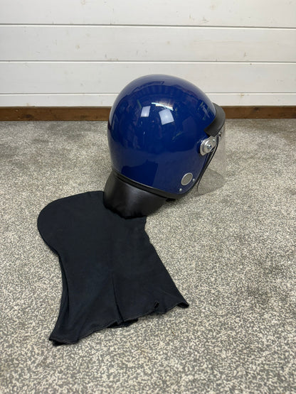 Ex Police Riot Helmet Defender 58-59cm Genuine Obsolete Collectable Display Airsoft Paintball