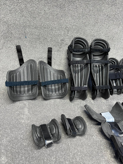 Ex Police Riot Guard Set Arms Thigh Leg Foot & Shoulder Protection Security Dog Handler Paintball Airsoft