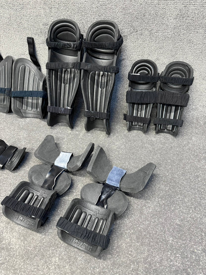 Ex Police Riot Guard Set Arms Thigh Leg Foot & Shoulder Protection Security Dog Handler Paintball Airsoft