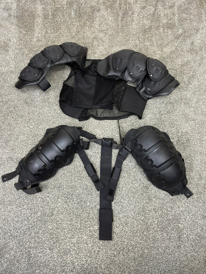 Ex Police Riot Guard Job Lot Shoulder, Arm, Leg, Foot Riot Guards In Pairs