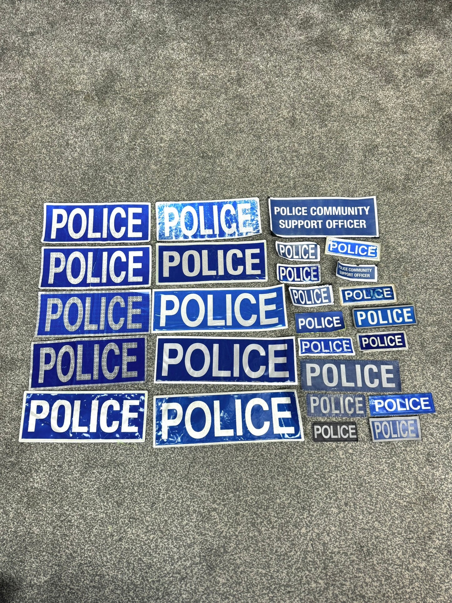 26x Genuine Ex Police Badges Job Lot Bundle Collector Film / TV Uniform Display