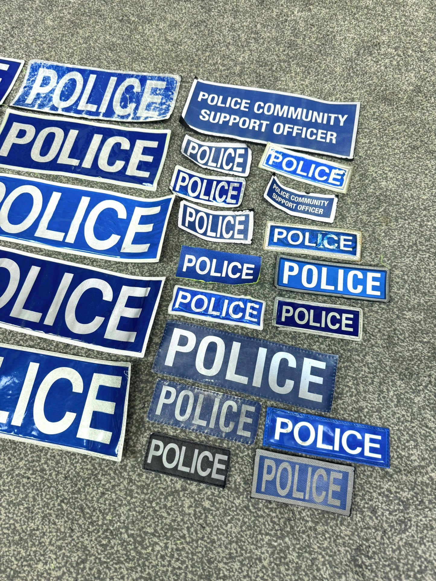 26x Genuine Ex Police Badges Job Lot Bundle Collector Film / TV Uniform Display